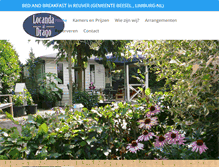 Tablet Screenshot of locanda-aldrago.nl